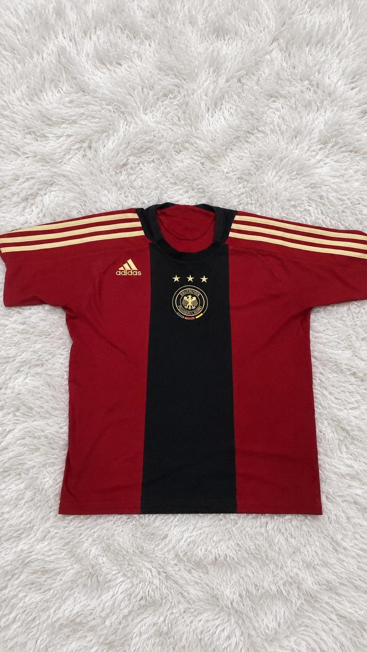 Adidas Ретро футболка, футбольная форма (Германия 2008-09)