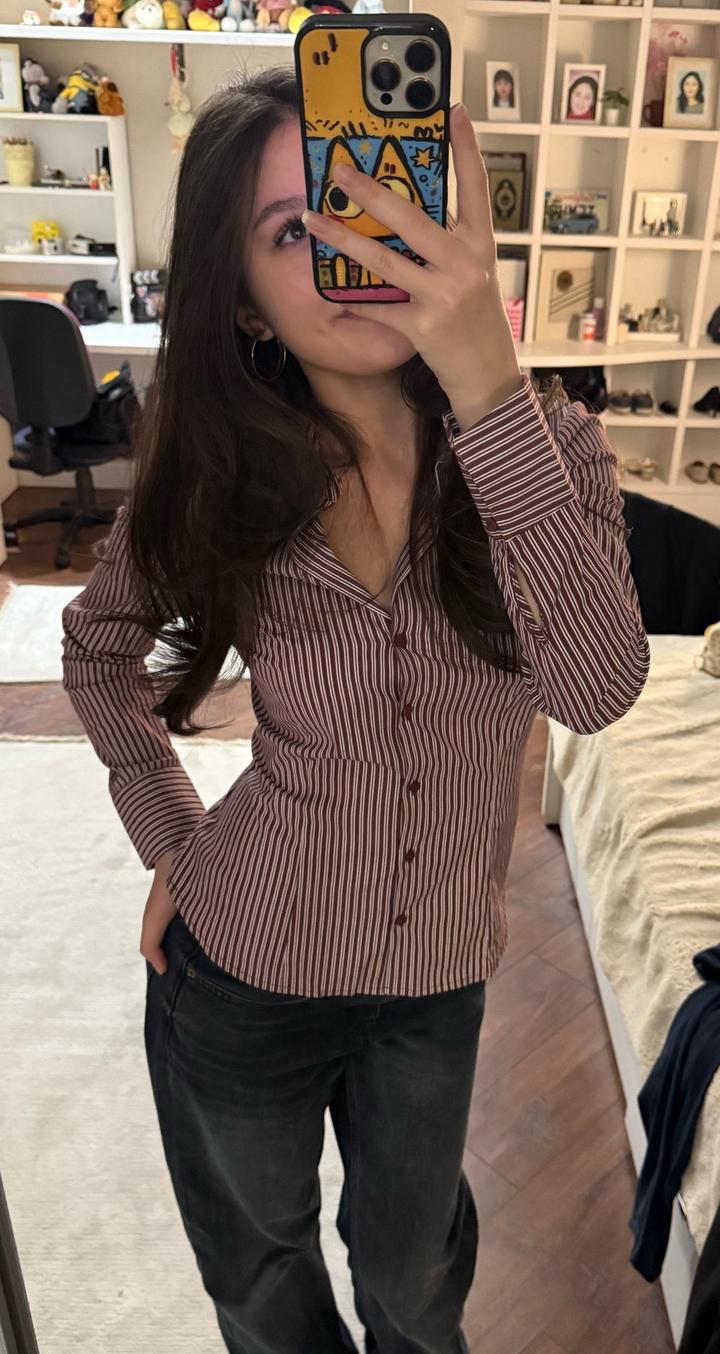 Stradivarius Рубашка в полоску