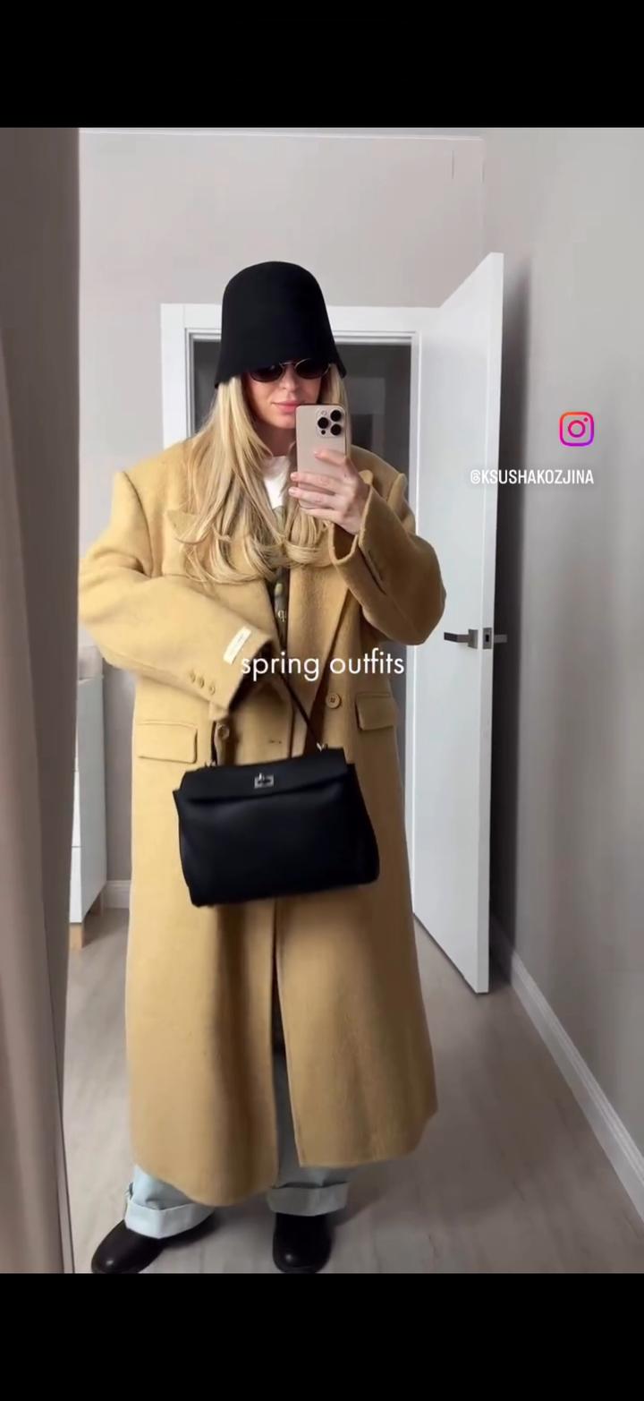 Женское шерстяное пальто