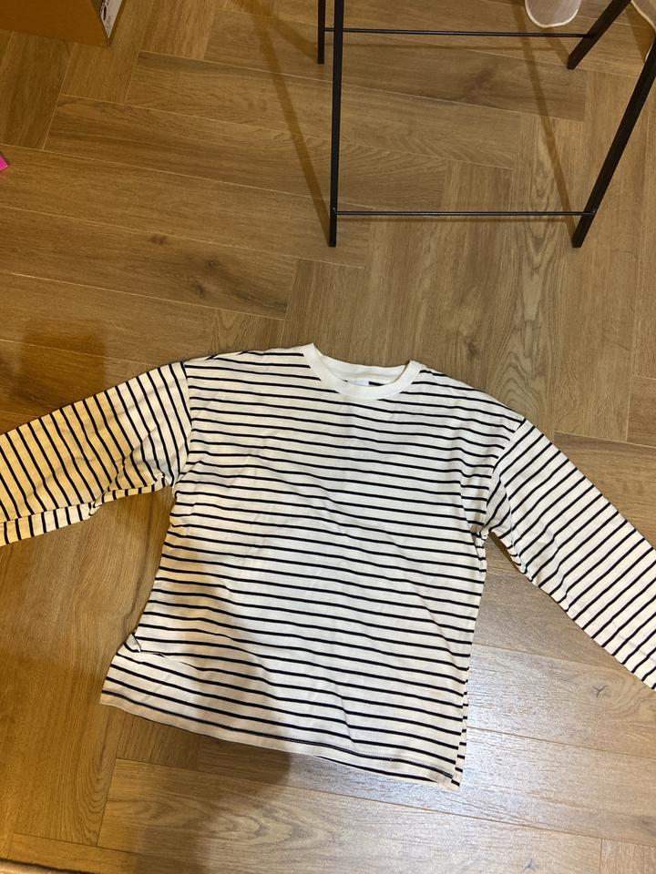 Лонгслив Zara в полоску