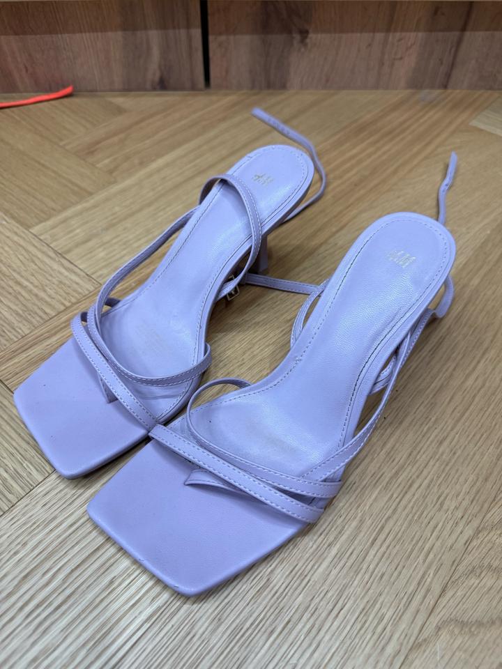H&M босоножки на каблуке