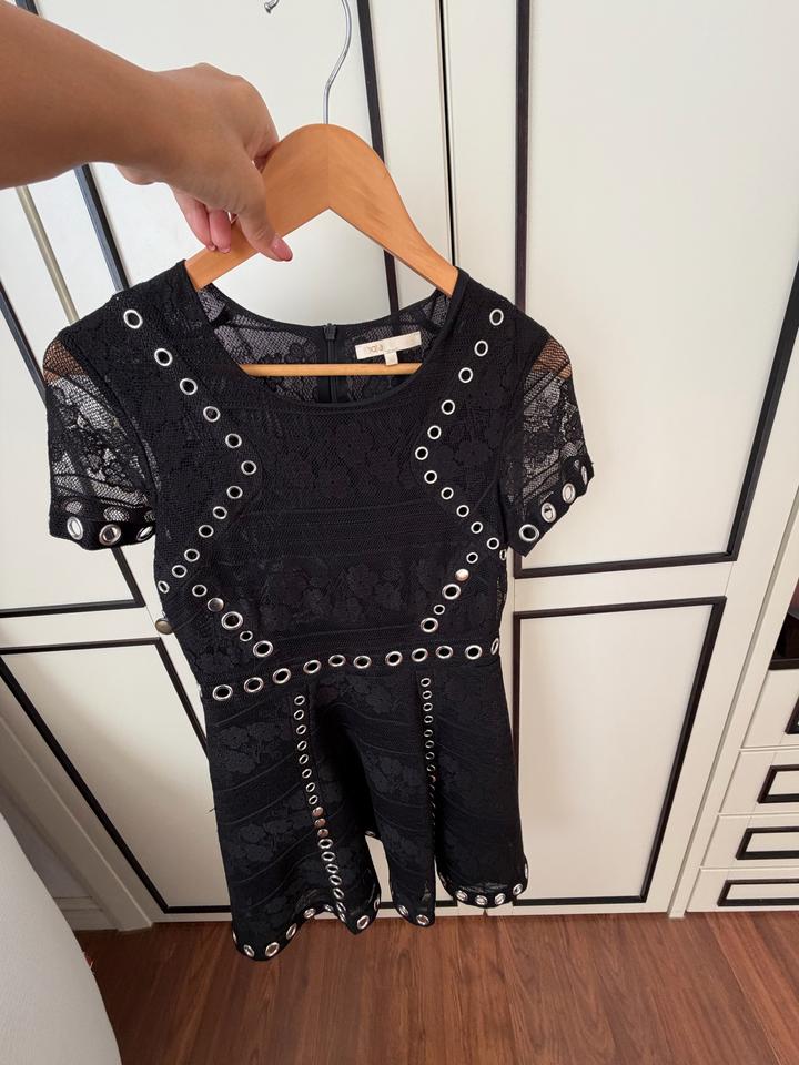 Лимитированная коллекция платье Maje Eyelet-Detail Lace Midi Dress Maje