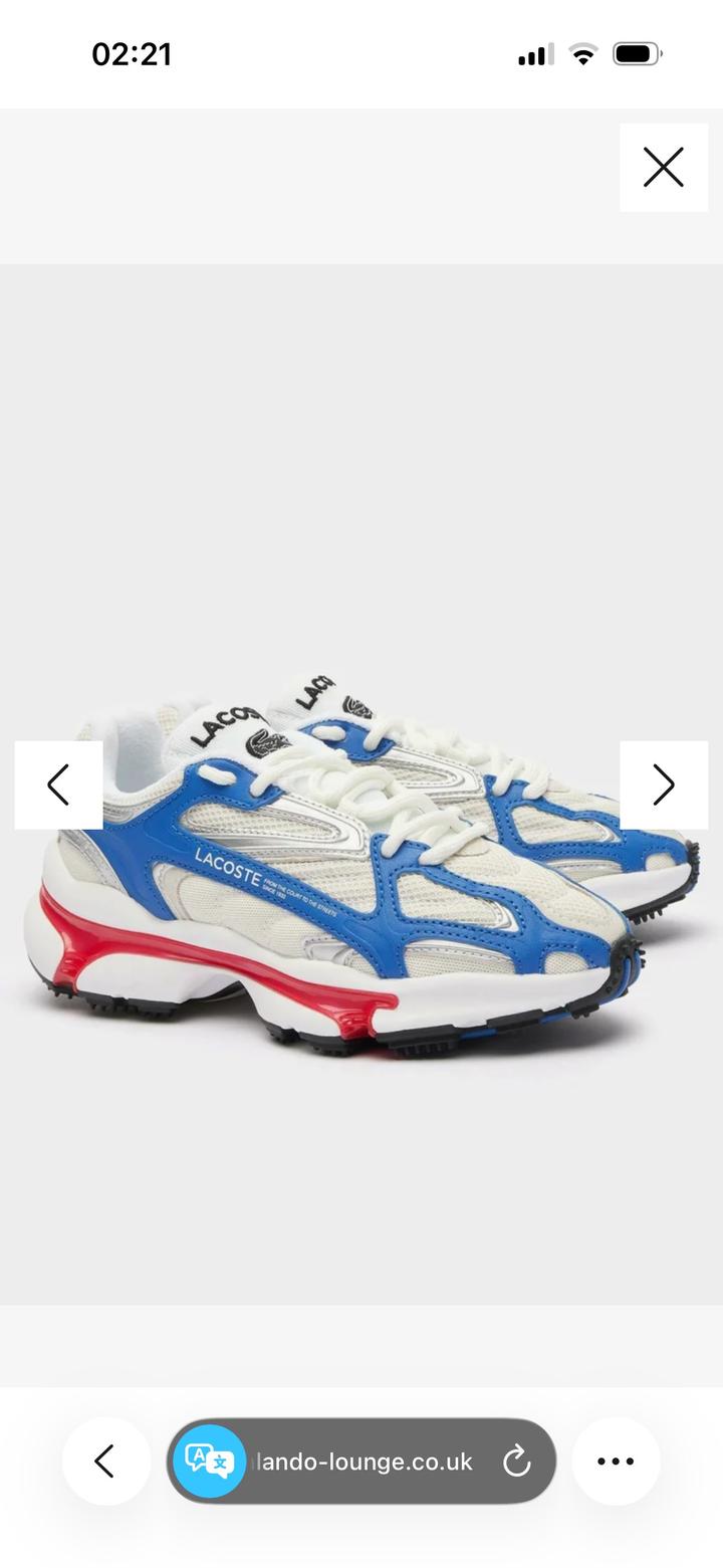 Кроссовки Lacoste