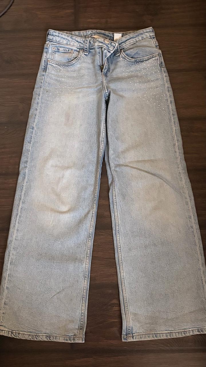 H&M Джинсы со стразами
