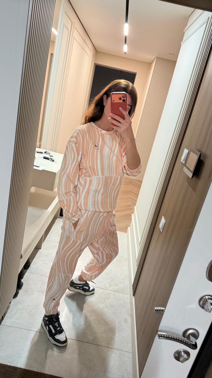 Спортивный костюм с принтом adidas Stella McCartney