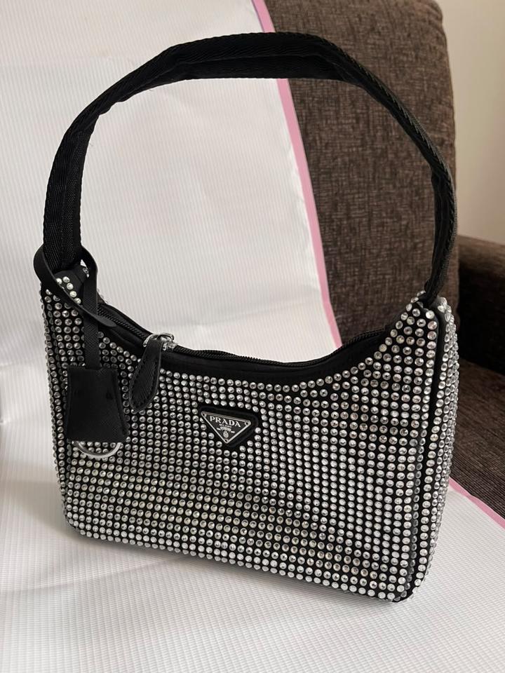 Сумка Prada со стразами