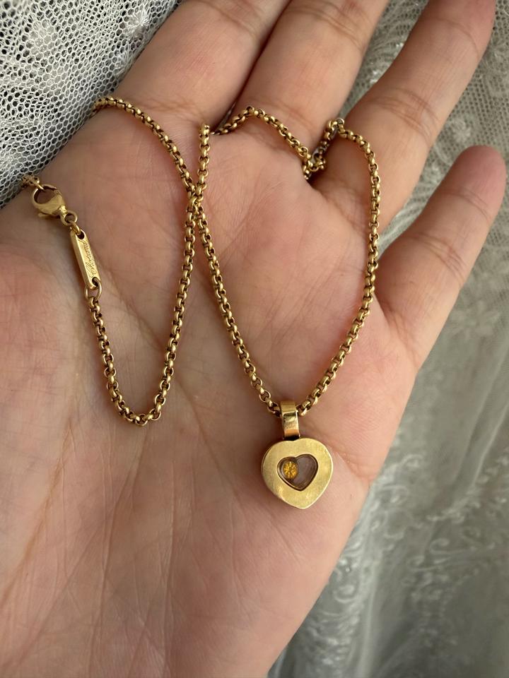 Колье Chopard с подвеской в форме сердца