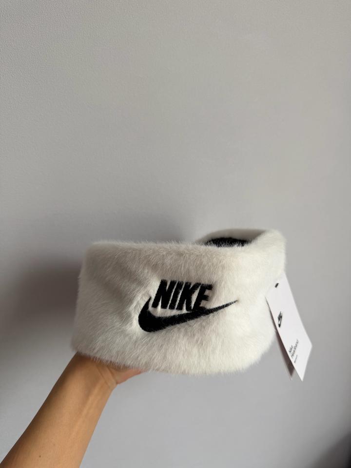 Nike меховая повязка на голову