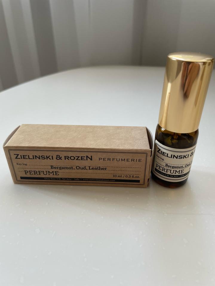 Zielinski & Rozen Perfume Bergamot, Oud, Leather 10 ml