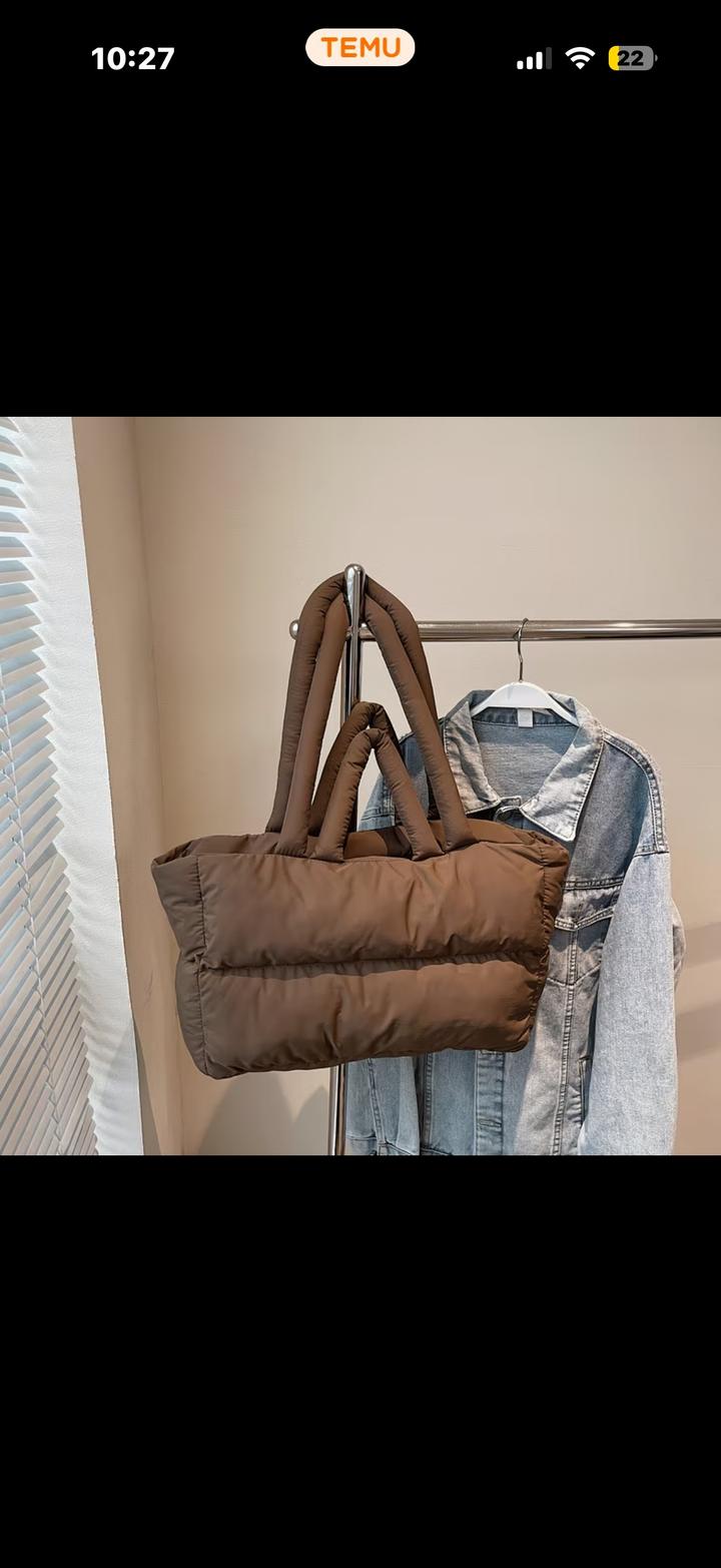 tote 👜 Дутая сумка-тоут