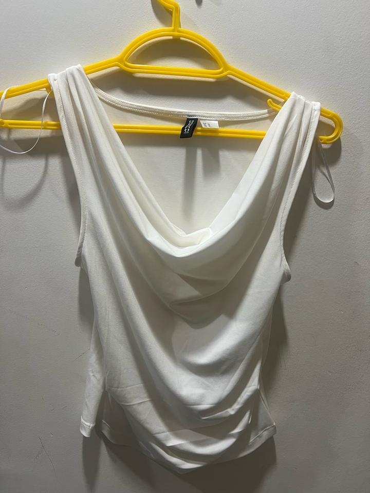 H&M Топ на бретелях с драпировкой