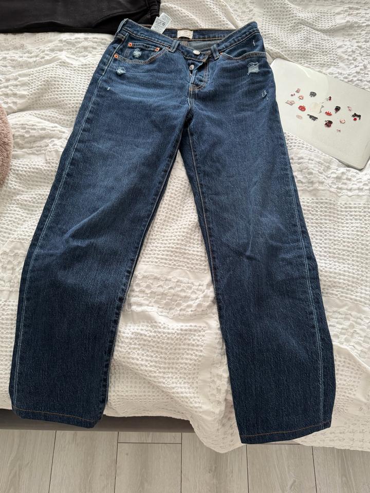 джинсы Levi's 501 Crop