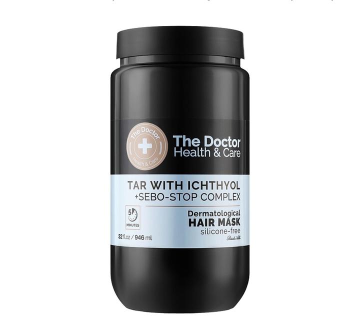 The doctor health & care Маска для волос лечебная «Дегтярная с ихтиолом» 946 мл