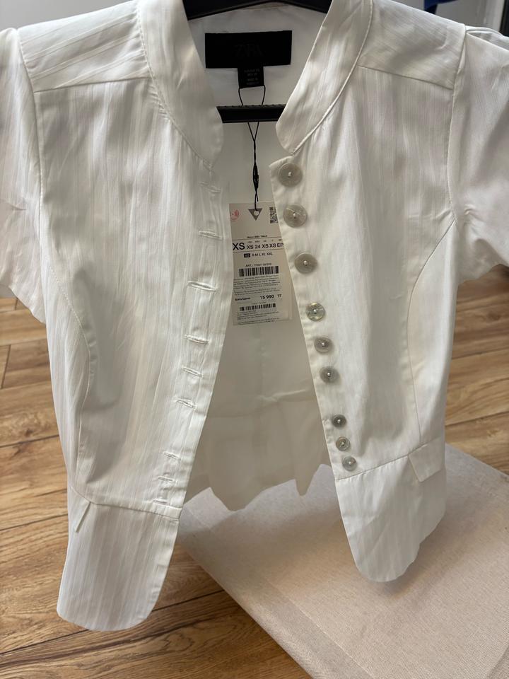 Блуза ZARA с коротким рукавом