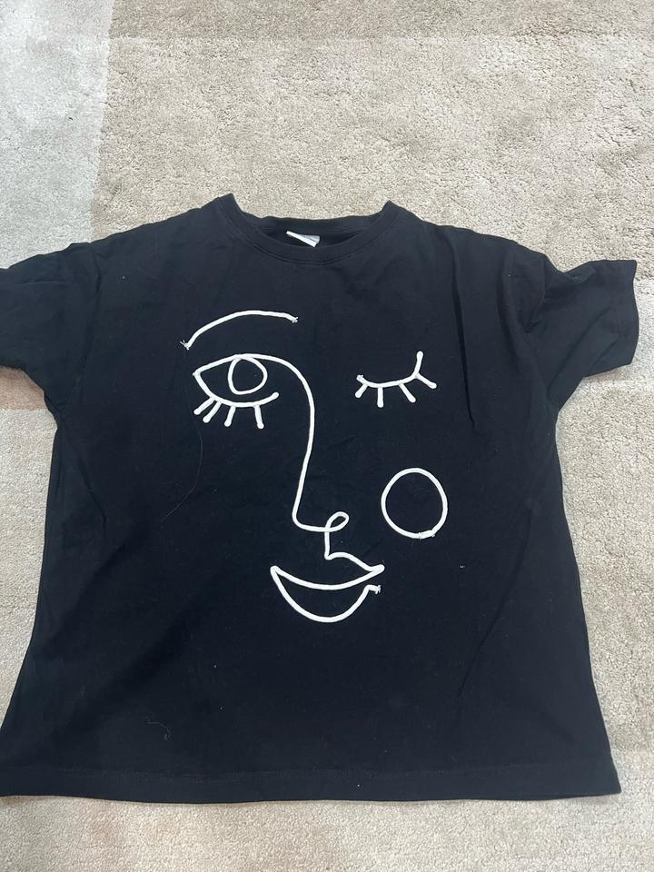 Футболка с принтом из Zara
