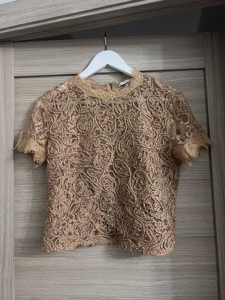 Кружевной топ ZARA