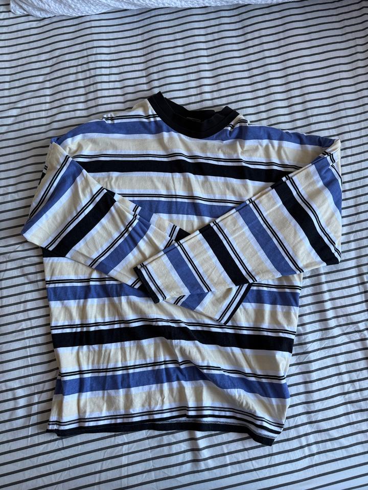 Лонгслив в полоску Asos