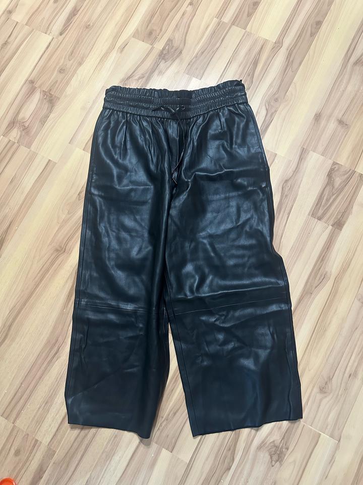 Кожаные Брюки ZARA