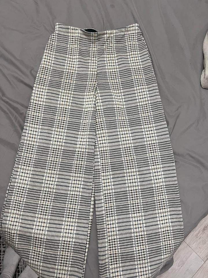 Брюки H&M в клетку