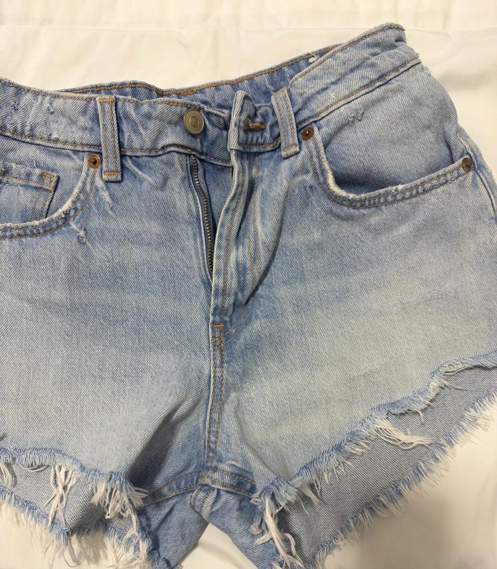 Джинсовые шорты ZARA