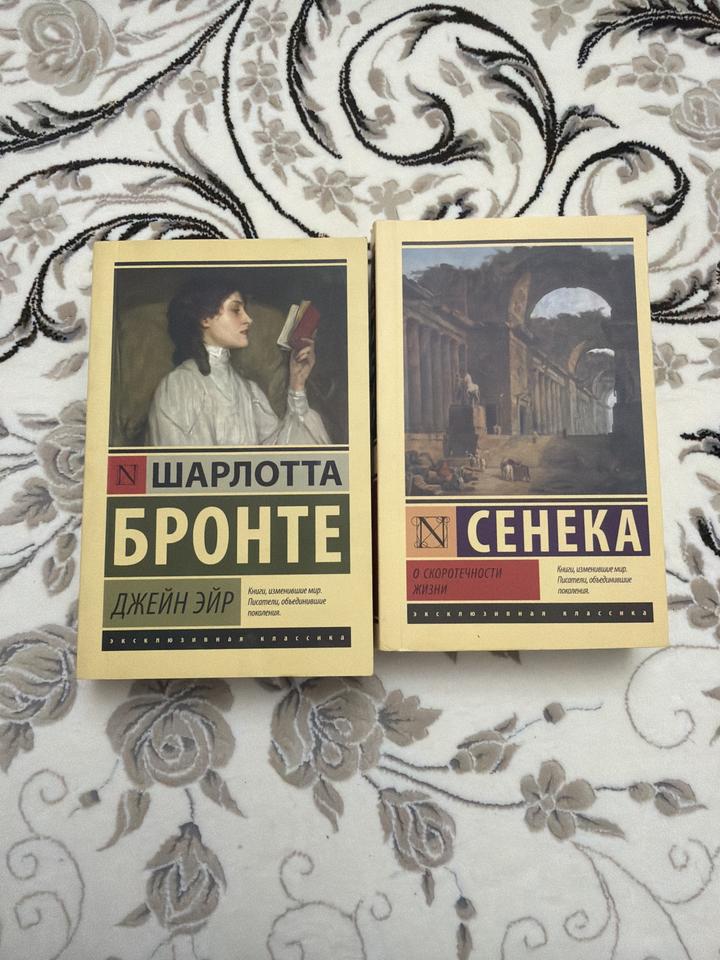 Книги Джейн Эйр и Сенека