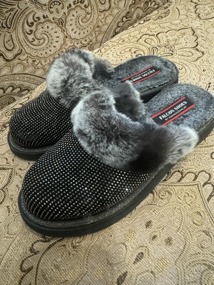 Меховые сабо
