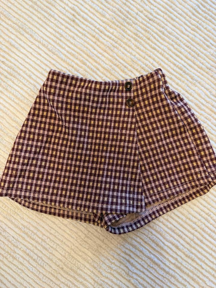 Шорты в клетку Zara для девочки 3-4 года