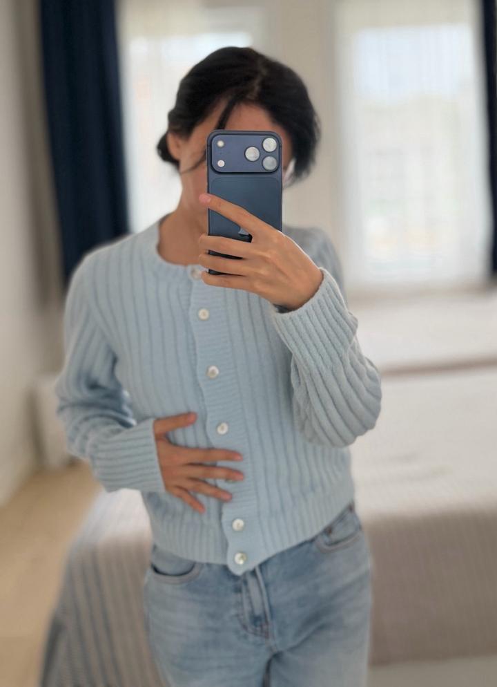 MUDO collection Кардиган в рубчик