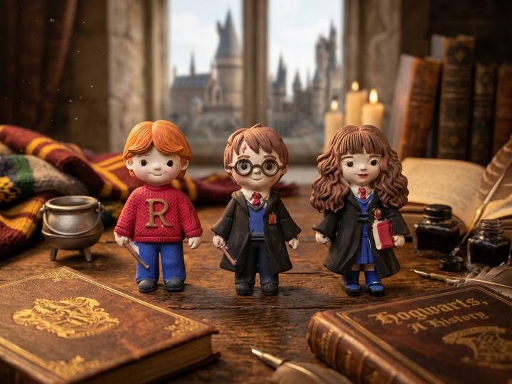 Набор фигурок для раскрашивания Гарри Поттер