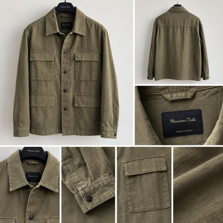 Куртка-рубашка Massimo Dutti