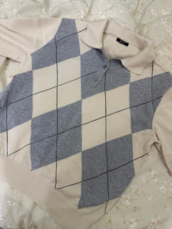 Футболка с воротником Massimo Dutti
