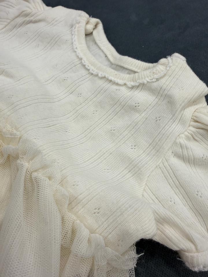 Детское боди с фатиновой юбкой H&M