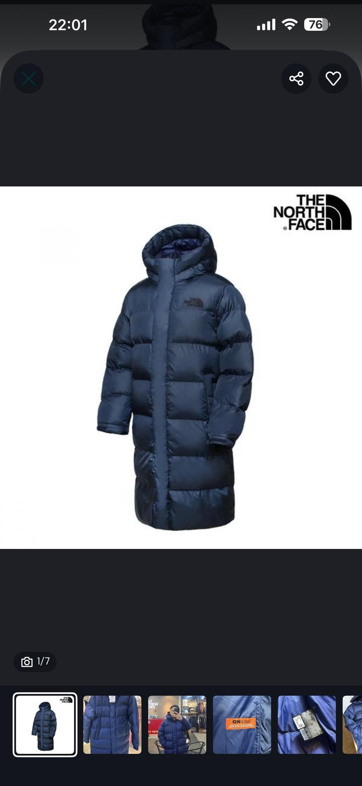 Пуховик The North Face