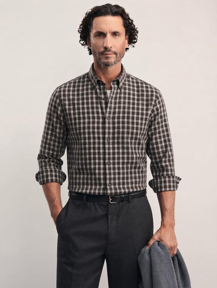 Massimo Dutti Рубашка в клетку Massimo dutty