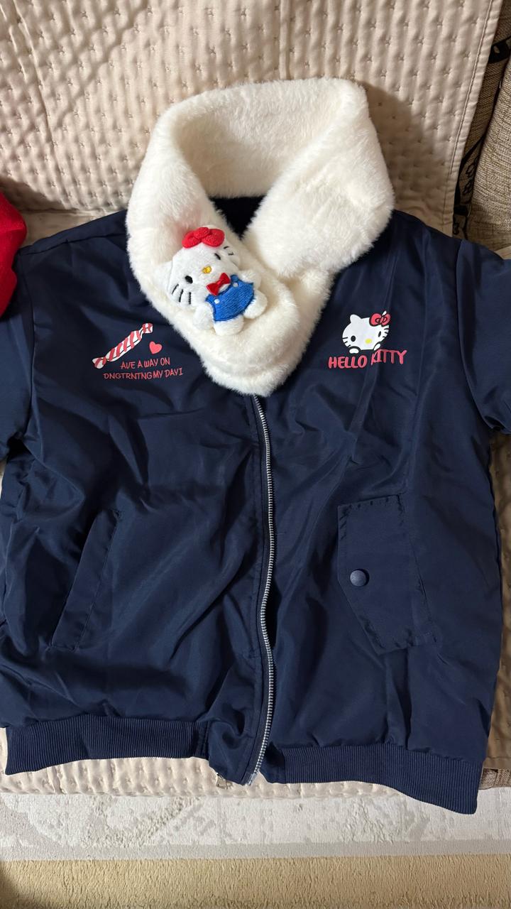Куртка для девочек hello kitty