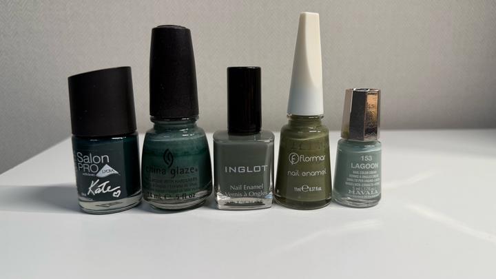 Набор лаков для ногтей Inglot, China Glaze, Rimmel, Mavala, Flormar(цена за все)