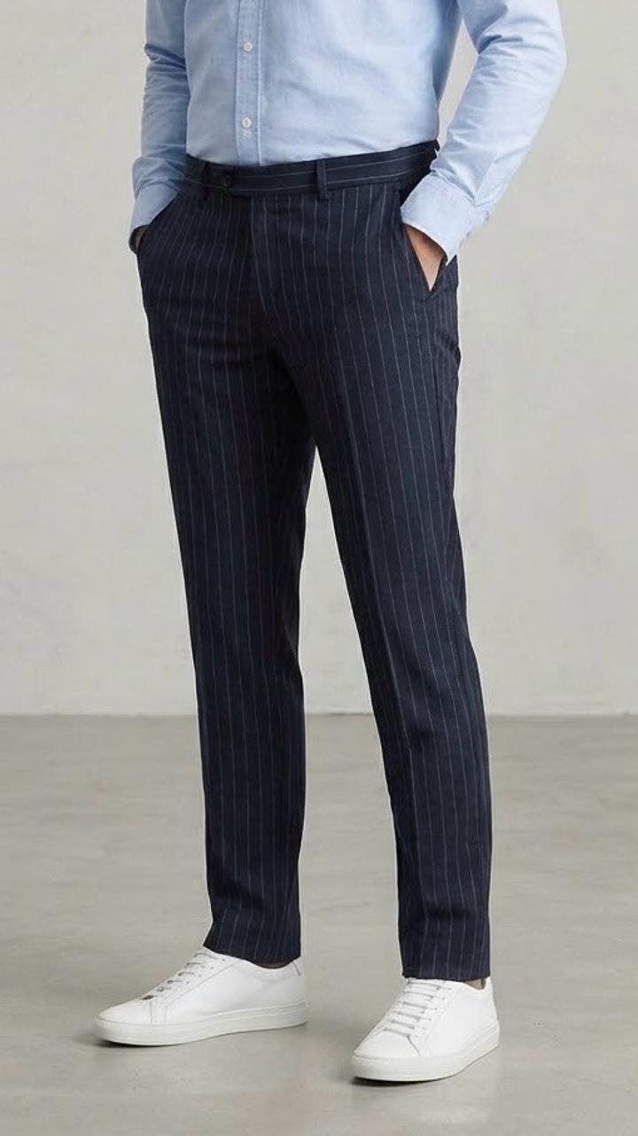 Брюки Zara в полоску