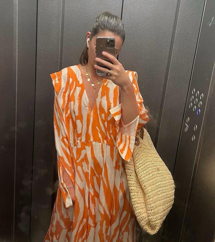 Платье макси H&M