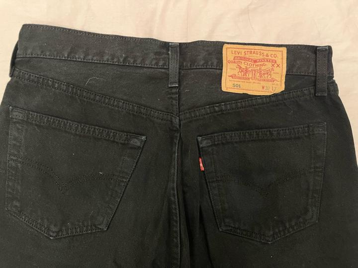 Джинсы Levi's черные