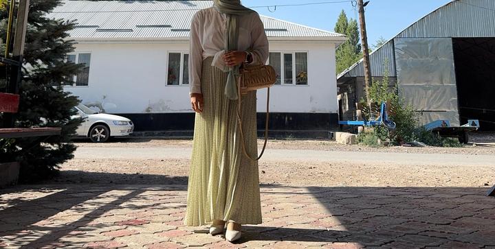Кофточка и юбка гофре