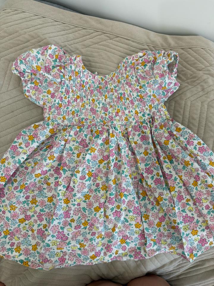 LC Waikiki Летнее хлопковое платье LCW Baby в мелкий цветочек, 92–98 см / 2–3 года