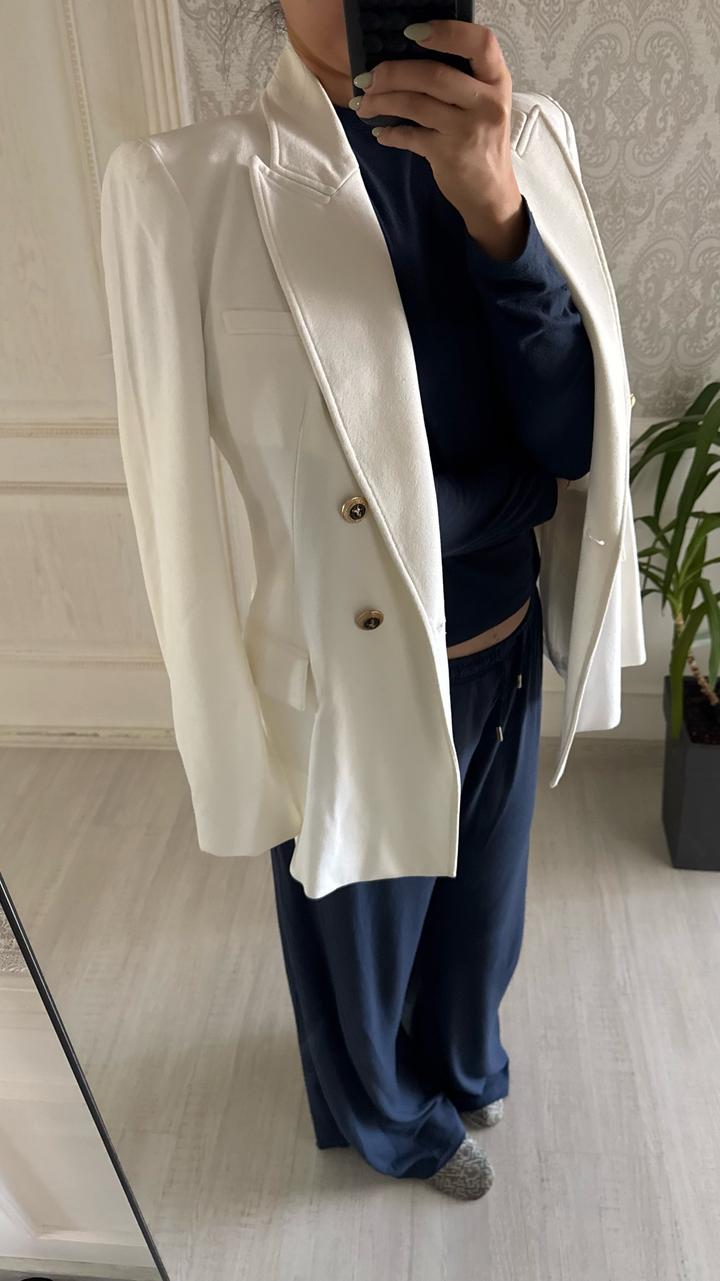 Двубортный пиджак Zara