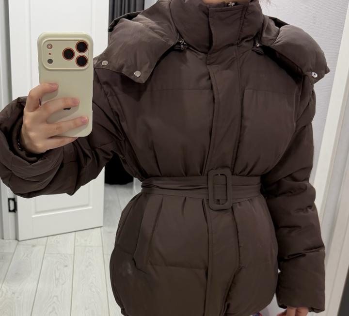 Куртка с поясом