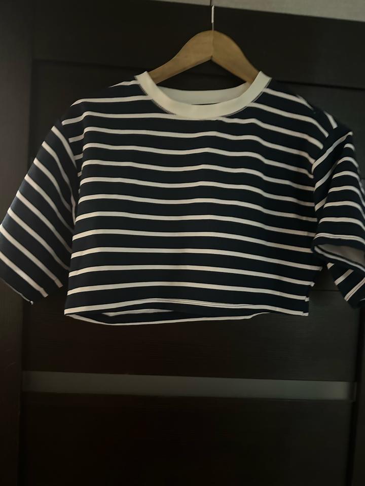 Укороченная Футболка ZARA