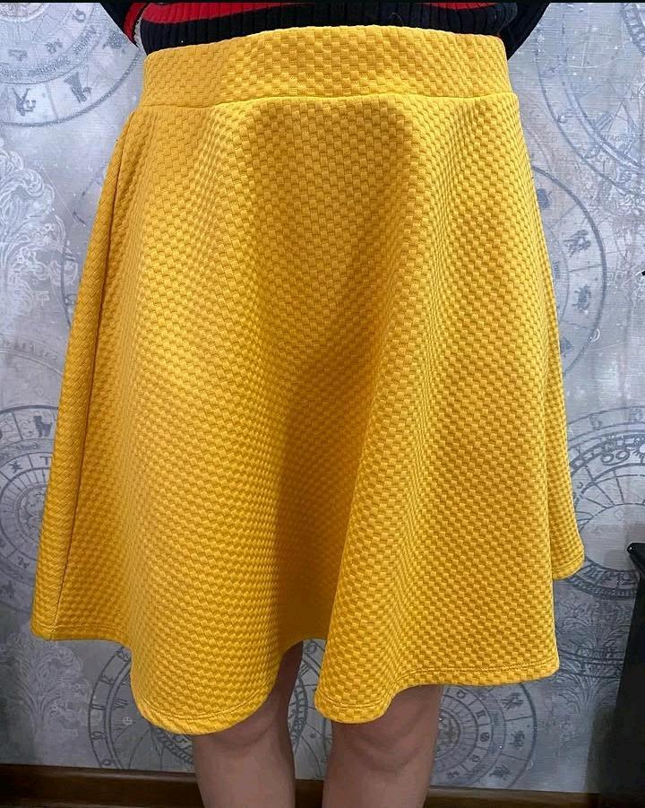 H&M Юбка жёлтая