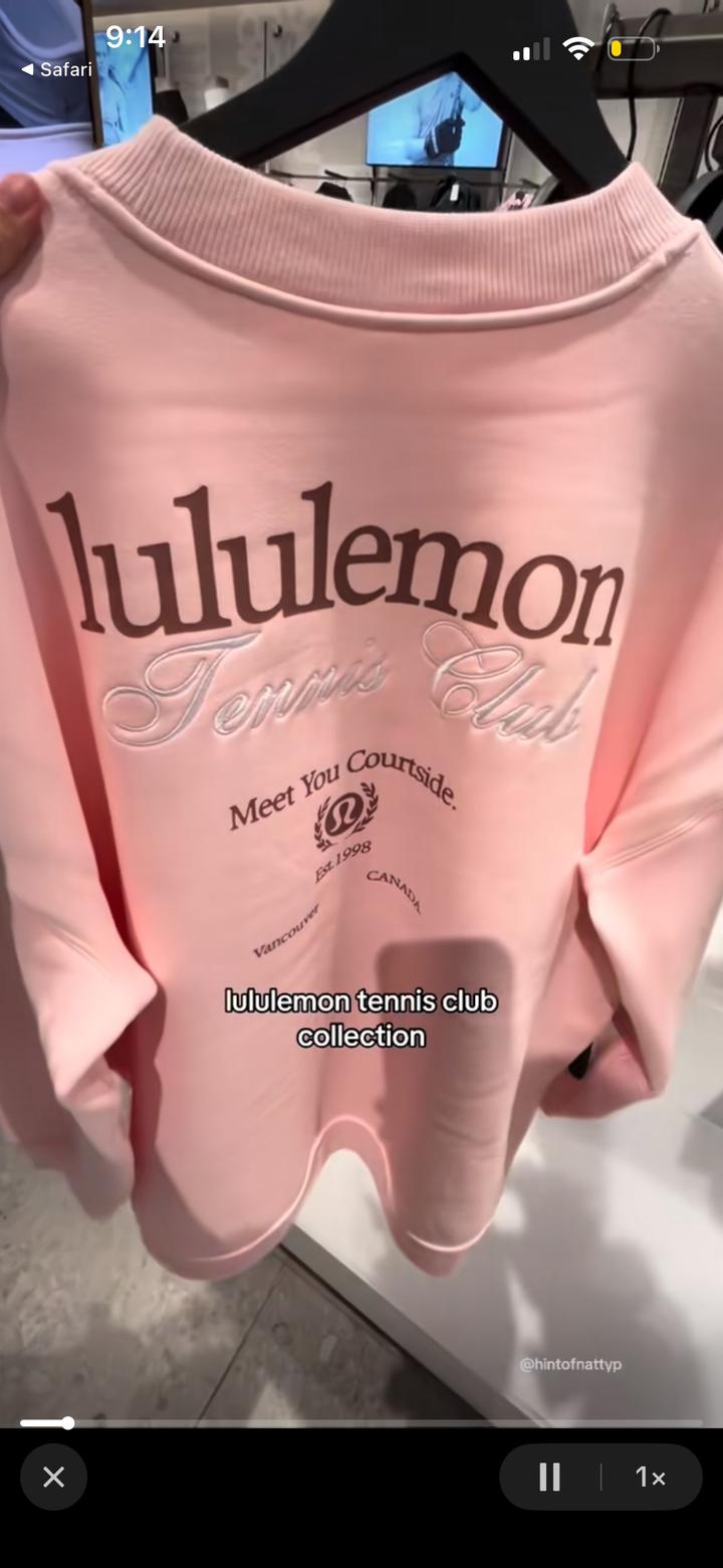 Свитшот lululemon