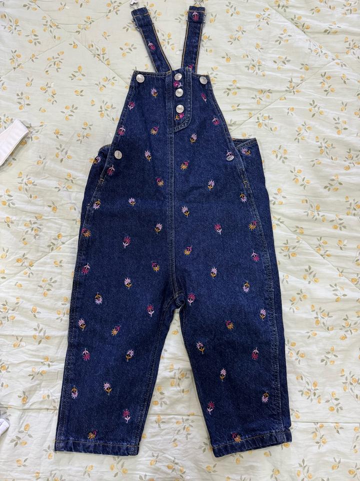 ZARA Джинсовый комбинезон