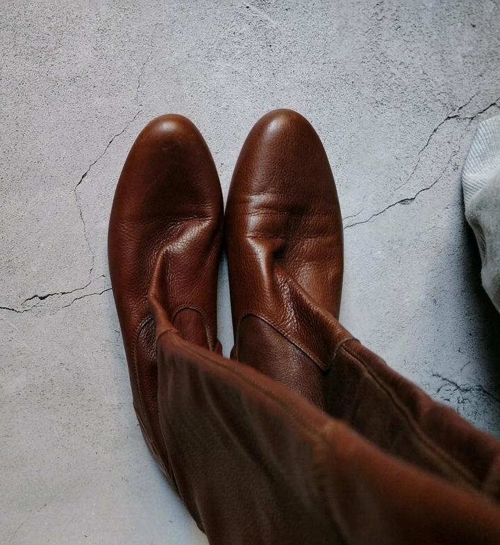 Massimo Dutti Сапоги кожаные