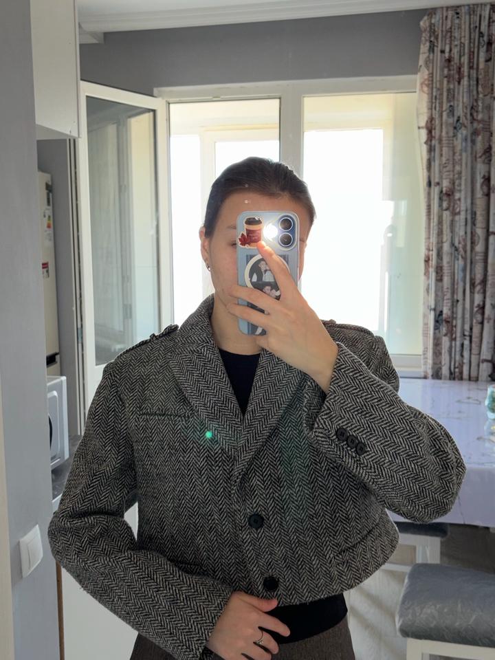 Пиджак в елочку