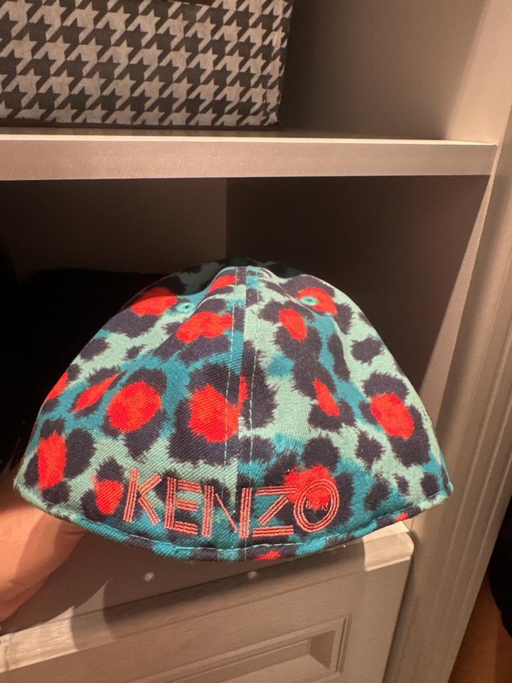 Кепка Kenzo New Era 59fifty леопардовая